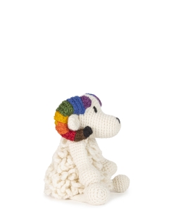 Dougie the Pride Ram: Rainbow Flag