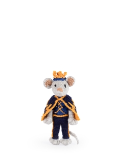 Mini Beaded Mouse King Doll