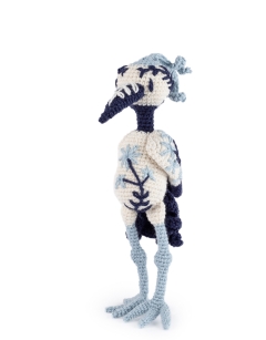 Ling the Crane Figurine