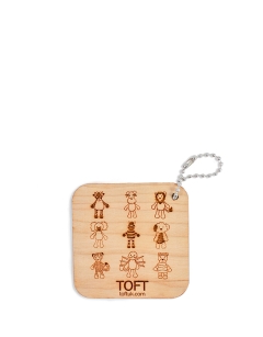 Ed's Animals Pattern Fob