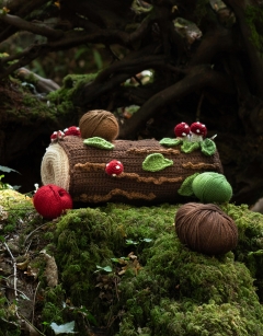 Woodland Log Project Bag