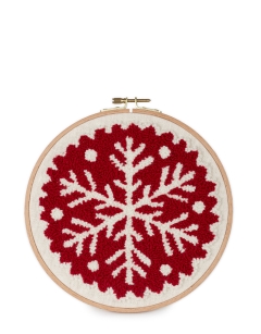 Snowflake Punch Needle Kit