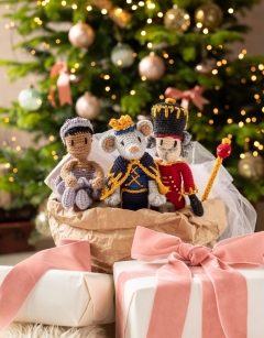 Mini Beaded Nutcracker Doll