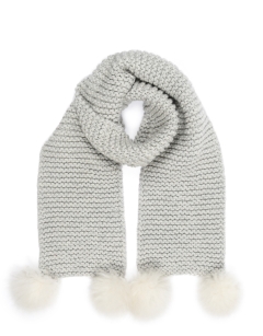 Beginner Pom Pom Scarf