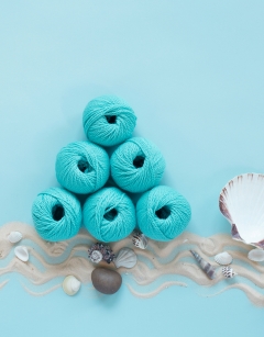 TOFT Turquoise DK Yarn 25g