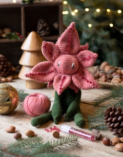 Beaded Poinsettia