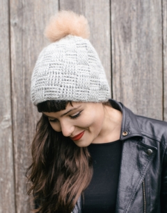 Basketweave Beanie