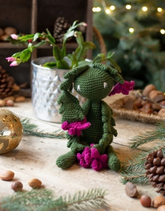 Beaded Christmas Cactus