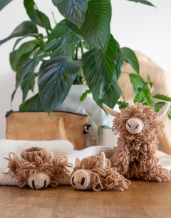 Highland Coo Booties - Infant