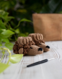 Lion Booties - Infant 