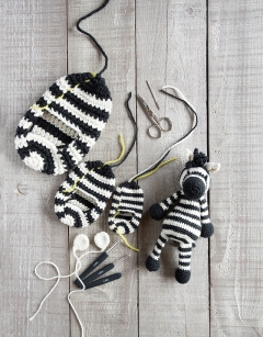 Zebra Booties - Infant 