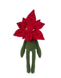 Beaded Poinsettia