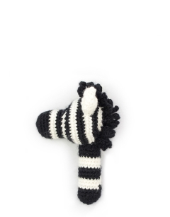 Alice the Zebra Rattle