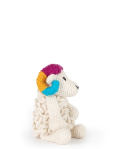 Dougie the Pride Ram: Pansexual Flag