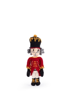 Mini Beaded Nutcracker Doll