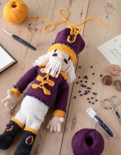 Beaded Nutcracker Doll