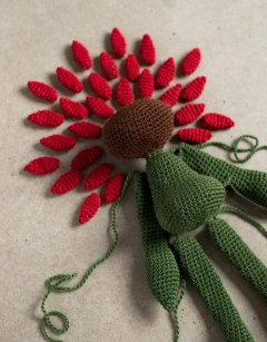 Red Sunflower