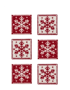 Snowflake Bargello Coaster Kit