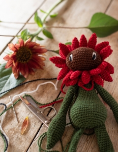 Red Sunflower