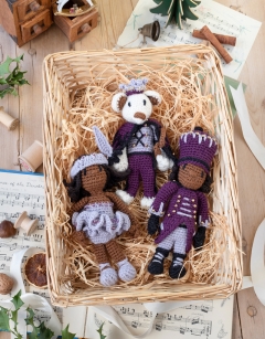 Beaded Nutcracker Story Trio