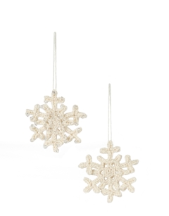 Beaded Snowflake Decoration