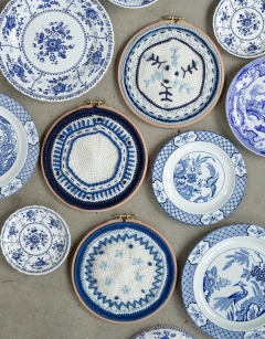 Embroidered Plate Bundle