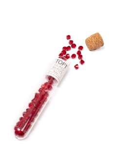 TOFT Glass Beads: Ruby